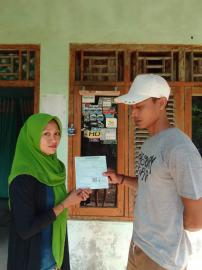 Pembagian SPPT PBB Kepada Warga Padukuhan Bengle II